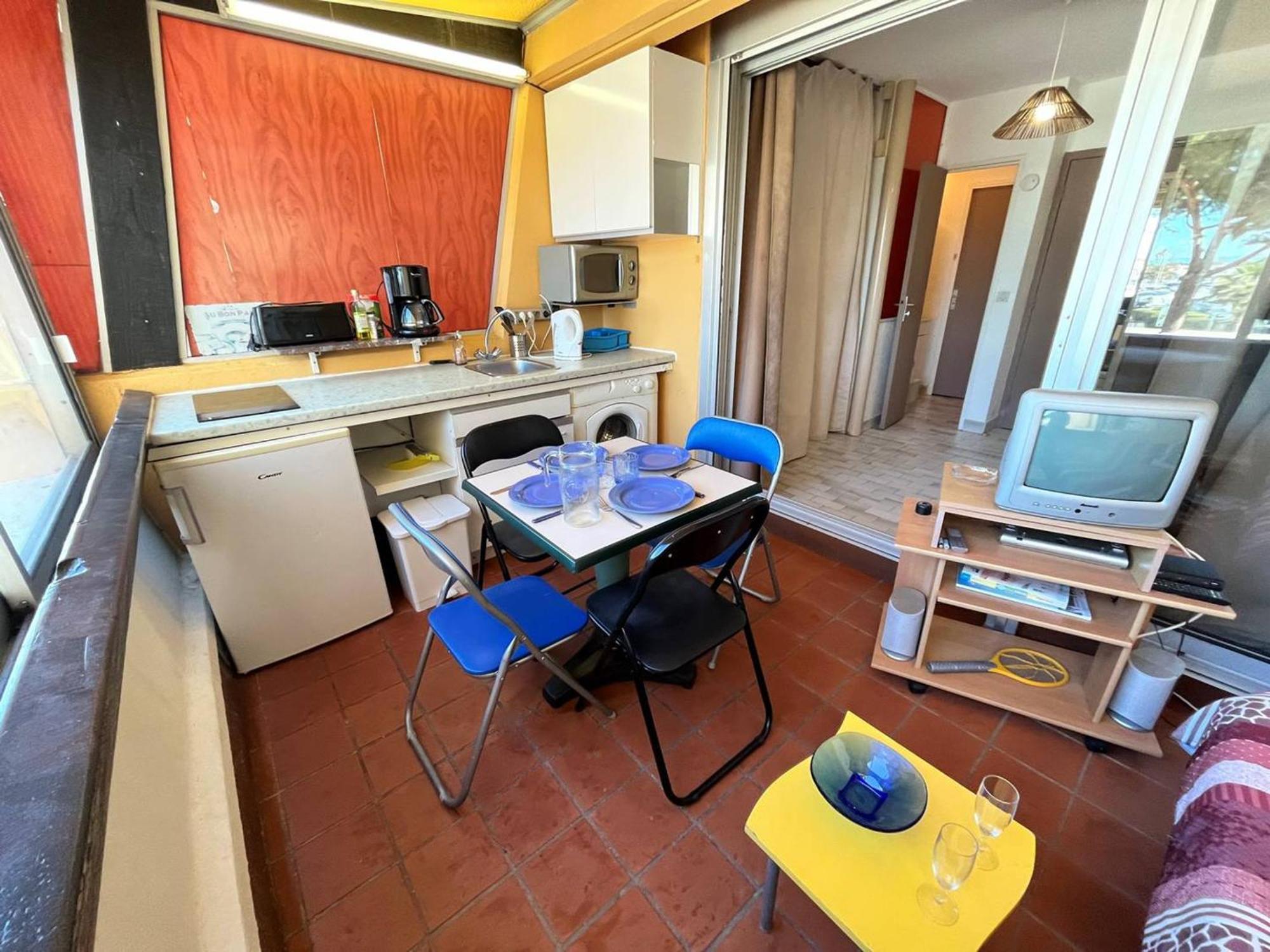 Studio Naturiste Avec Parking Au Cap D'Agde, Proche Plage - Fr-1-249A-15 Apartment Ngoại thất bức ảnh